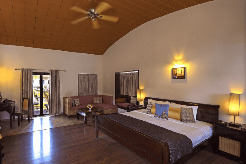 Hotel Room of windflower resort and spa under the section of best hotels in mysore and mysore hotels.